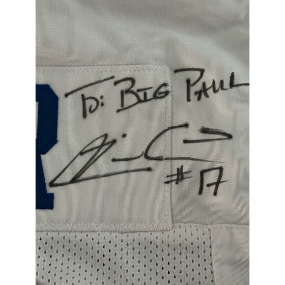 Autographed Quincy Carter Dallas Cowboys Football Jersey sz Large Official #17 - Picture 3 of 4